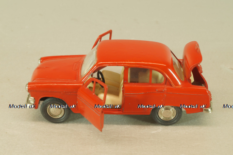 Москвич-403 А3, красный, Тантал/Радон 1:43