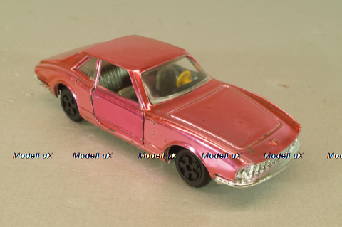 Ford Chia V280, хром, редкий, красная, Ремейк СССР 1:43