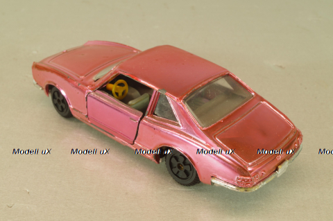 Ford Chia V280, хром, редкий, красная, Ремейк СССР 1:43