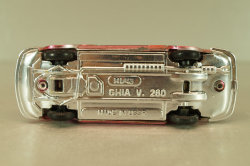 Ford Chia V280, хром, редкий, красная, Ремейк СССР 1:43