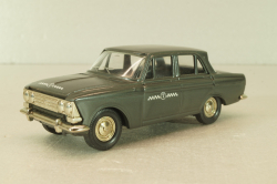 Москвич-412 Такси, серо-черный, Тантал/Радон 1:43