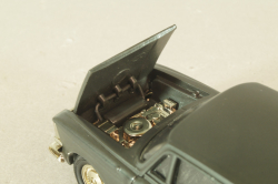 Москвич-412 Такси, серо-черный, Тантал/Радон 1:43