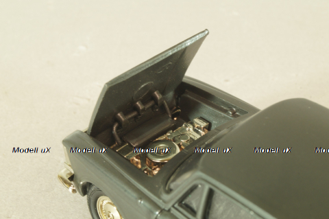 Москвич-412 Такси, серо-черный, Тантал/Радон 1:43