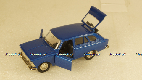 Иж-1500 Комби Синий металлик, пластик дно, Тантал/Радон 1:43