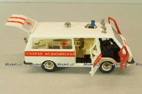 Раф-22031, Скорая медицинская помощь, А27, Тантал/Радон 1:43