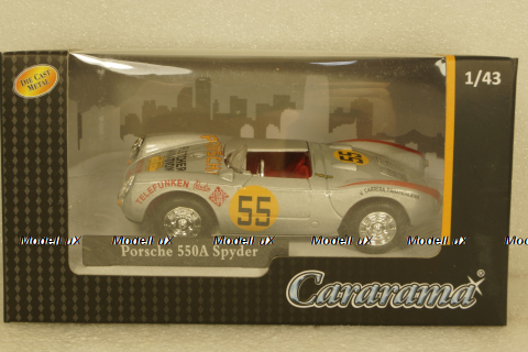 Porsche 550A N.55 Carrera Panamericana 1955, Cararama 1:43