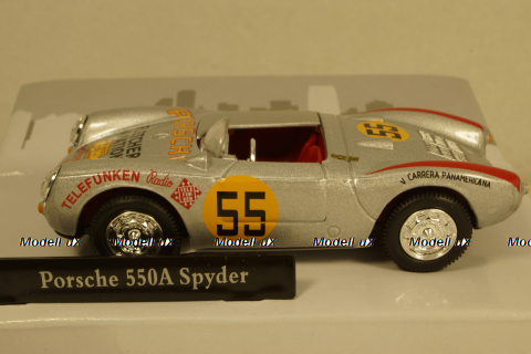 Porsche 550A N.55 Carrera Panamericana 1955, Cararama 1:43