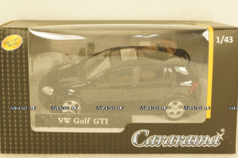 Volkswagen Golf GTI black, Cararama 1:43