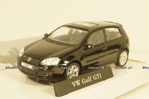Volkswagen Golf GTI black, Cararama 1:43