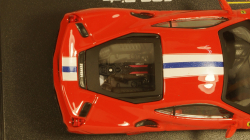 Ferrari 488 Pista year 2018 corsa red metallic, Burago 1:43