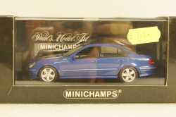Mercedes E320 W211 E-Klasse 2002, blue, 400031501, Minichamps 1:43