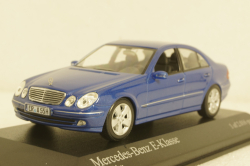 Mercedes E320 W211 E-Klasse 2002, blue, 400031501, Minichamps 1:43