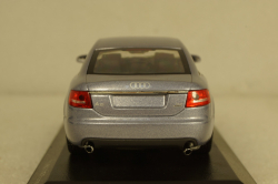 Audi A6 C6 sedan 2004, Akoya silver, 400013000, Minichamps 1:43