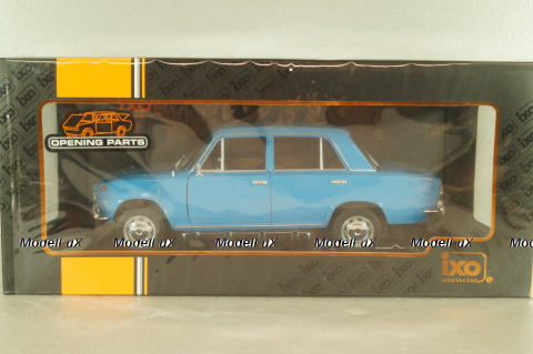Ваз-2101 Жигули 1970, Lada 1200, голубой, CMC204, IXO 1:18