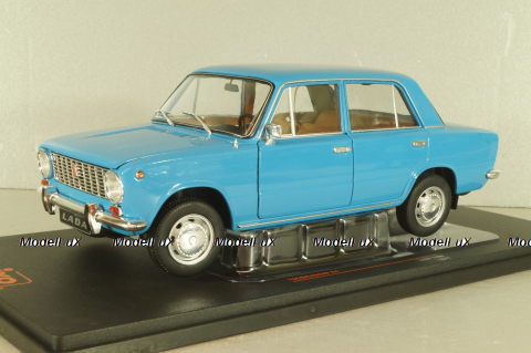 Ваз-2101 Жигули 1970, Lada 1200, голубой, CMC204, IXO 1:18