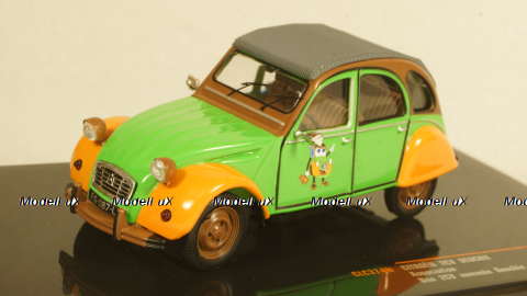 Citroen 2 CV 1978, green, CLC374N, IXO 1:43