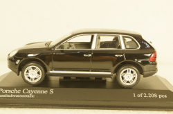 Porsche Cayenne S 2002, black metallic, 400061001, Minichamps 1:43