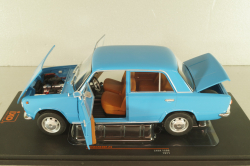 Ваз-2101 Жигули 1970, Lada 1200, голубой, CMC204, IXO 1:18