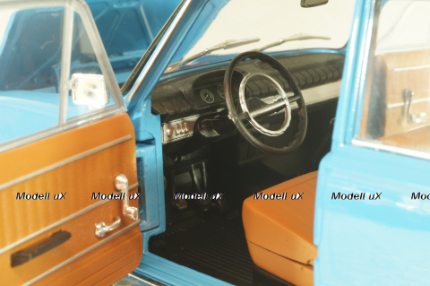 Ваз-2101 Жигули 1970, Lada 1200, голубой, CMC204, IXO 1:18