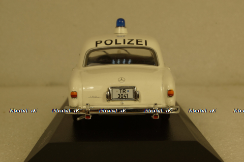 Mercedes 180 (W120) - 1953 Polizei, 430033191, Minichamps 1:43