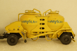 Зил-130В1 с п/прицепом  К4-АМГ Муковоз, 1:43