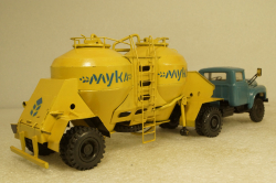 Зил-130В1 с п/прицепом  К4-АМГ Муковоз, 1:43
