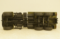 Краз-255, бортовой, хаки, Саратов 1:43