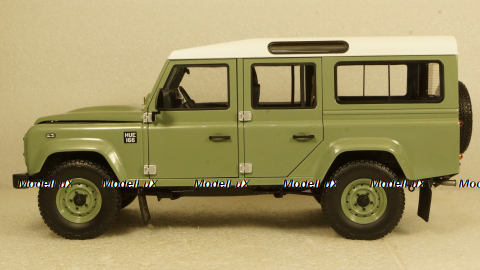 LAND ROVER DEFENDER 110 HERITAGE EDITION - 2015 - GREEN, ALM810307, Almost Real 1:18