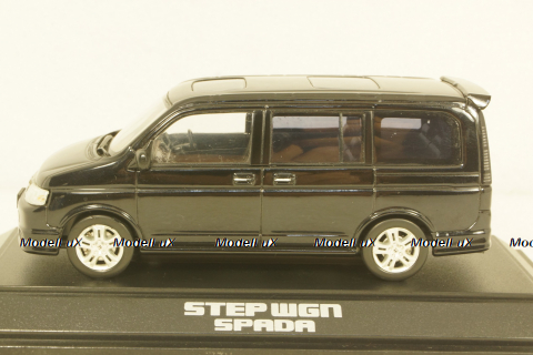 Honda Step Wagon, black, Ebbro 1:43