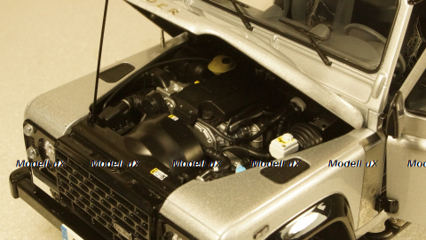 Land Rover Defender 90 - 2015, Silver, ALM810202, Almost Real 1:18