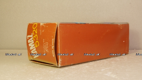 Камаз 5320 бортовой красный, Арек 1:43