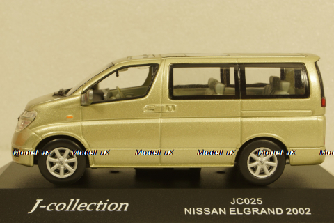 Nissan ELGRAND 2002, metallic, JC025, J-collection 1:43