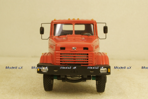 КРАЗ-64431 6х4 Тягач седельный, красный, Херсон Моделс 1:43