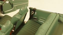 Mercedes 280SE (W108) Cabriolet 1969 Silver, 183761, Norev 1:18