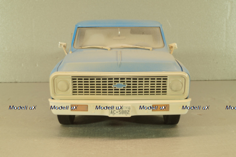 Chevrolet C-10 1971 from movie The Texas Chainsaw Massacre, blue, HWY-18014, Highway61 1:18