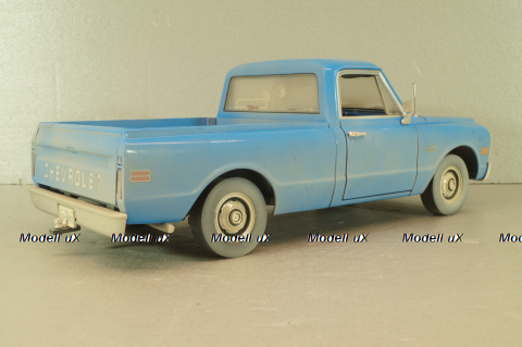 Chevrolet C-10 1971 from movie The Texas Chainsaw Massacre, blue, HWY-18014, Highway61 1:18