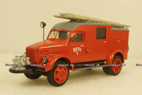 ПМГ-5, ГАЗ - 51, пожарный, 1953г. Vector models, 1:43
