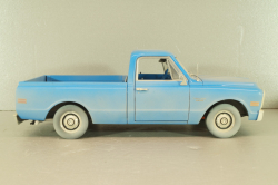 Chevrolet C-10 1971 from movie The Texas Chainsaw Massacre, blue, HWY-18014, Highway61 1:18