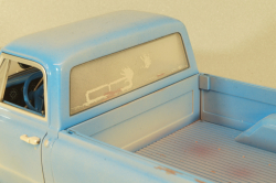 Chevrolet C-10 1971 from movie The Texas Chainsaw Massacre, blue, HWY-18014, Highway61 1:18