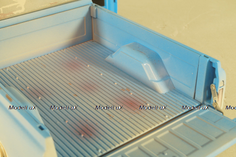 Chevrolet C-10 1971 from movie The Texas Chainsaw Massacre, blue, HWY-18014, Highway61 1:18