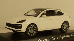Porsche Cayenne Turbo S E-Hybrid Coupe 2019 carrara white, Norev 1:43
