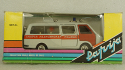 Раф-2203, медицинская, светло-серая, сентябрь 89г., Тантал/Радон 1:43