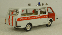 Раф-2203, медицинская, светло-серая, сентябрь 89г., Тантал/Радон 1:43
