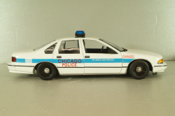 Chevrolet Caprice Police Chicago 1993, white, UT Models 1:18