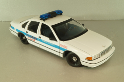 Chevrolet Caprice Police Chicago 1993, white, UT Models 1:18