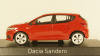 Dacia Sandero 2020, red, 509021, Norev 1:43