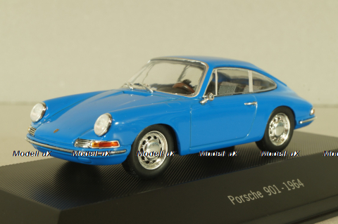 Porsche 911 1964, blue, 7114001, Atlas 1:43 Уценка!