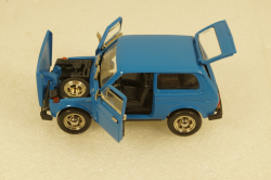 Ваз-2121 Нива, хром дно, апрель 1988г. , Тантал/Радон 1:43