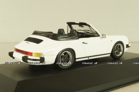 Porsche 911 SC Cabriolet 1983, white, 7114004, Atlas 1:43