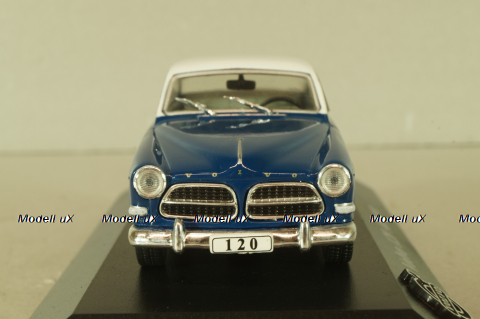 Volvo 120 Amazon 1956, blue/white, 8506002, Atlas Volvo Collection, 1:43
